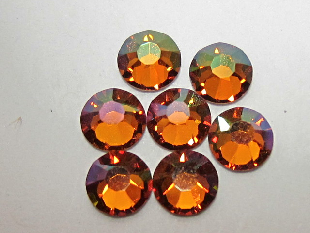 72 pcs. 20ss SUN IRIS MIST (maxima) FLATBACK PRECIOSA Rhinestones